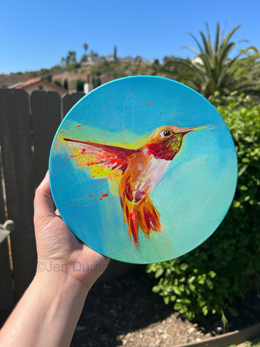 "Hummingbird" Original Painting