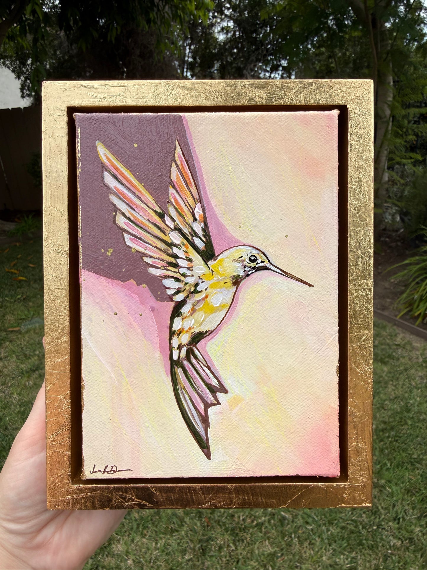 "Gilded Flight" - Original Painting