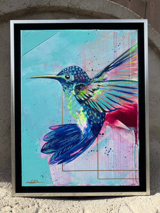 "Aligned in Flight" - Original Painting