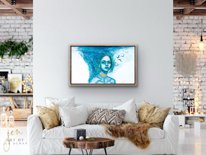 "In Your Eyes" Giclée Canvas Print