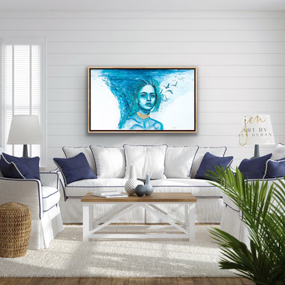 "In Your Eyes" Giclée Canvas Print