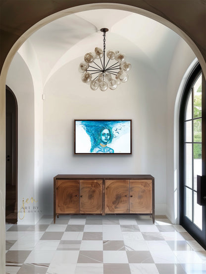 "In Your Eyes" Giclée Canvas Print