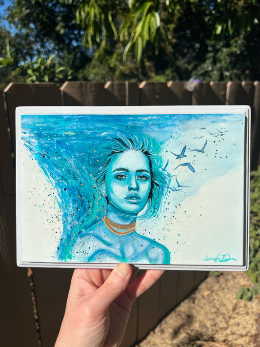 "In Your Eyes" - Artist Proof on Wood