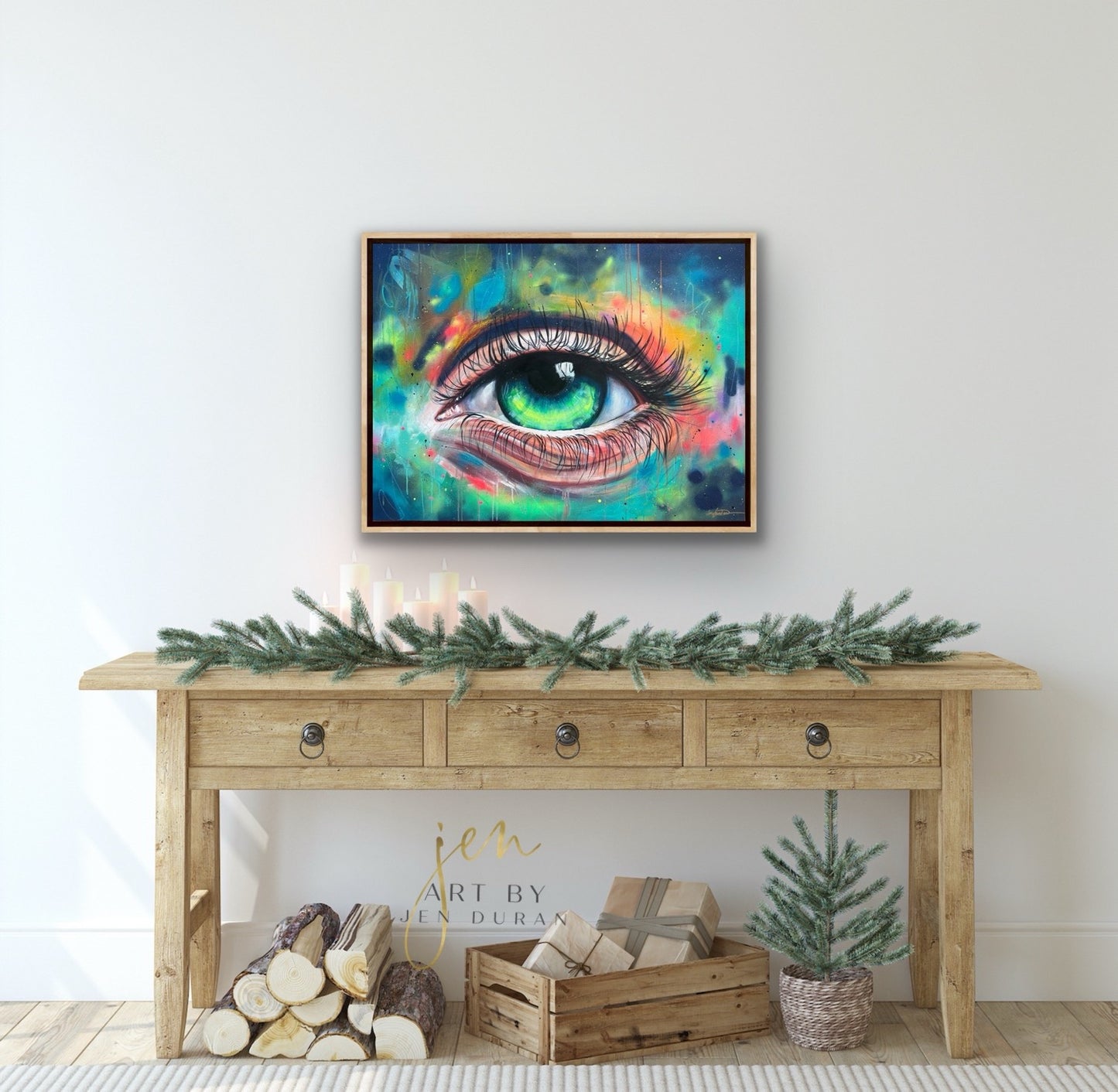 "IN MY MIND, IN MY HEAD" Original Painting