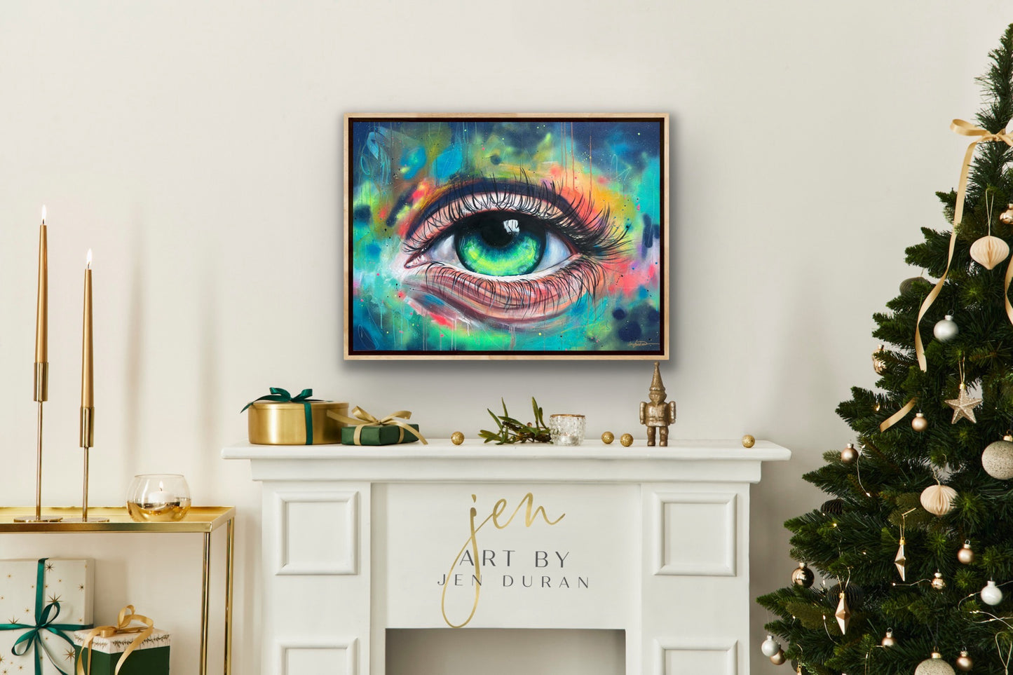 "IN MY MIND, IN MY HEAD" Original Painting