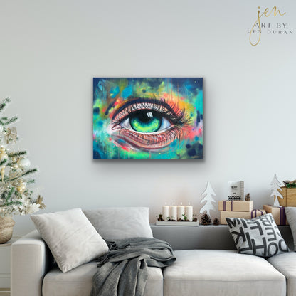 "IN MY MIND, IN MY HEAD" Original Painting