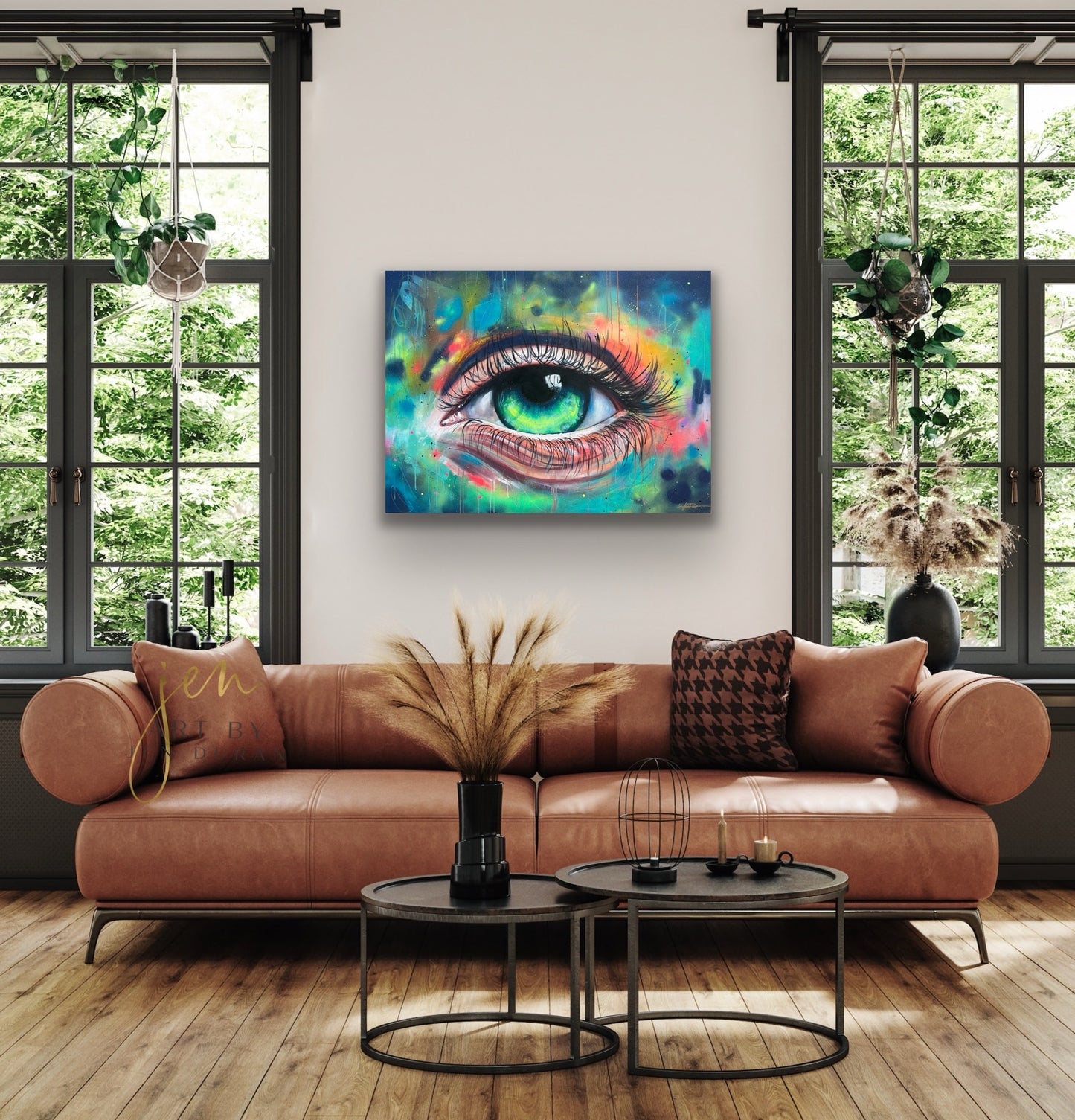 "IN MY MIND, IN MY HEAD" Original Painting