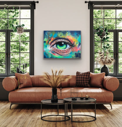 "IN MY MIND, IN MY HEAD" Original Painting