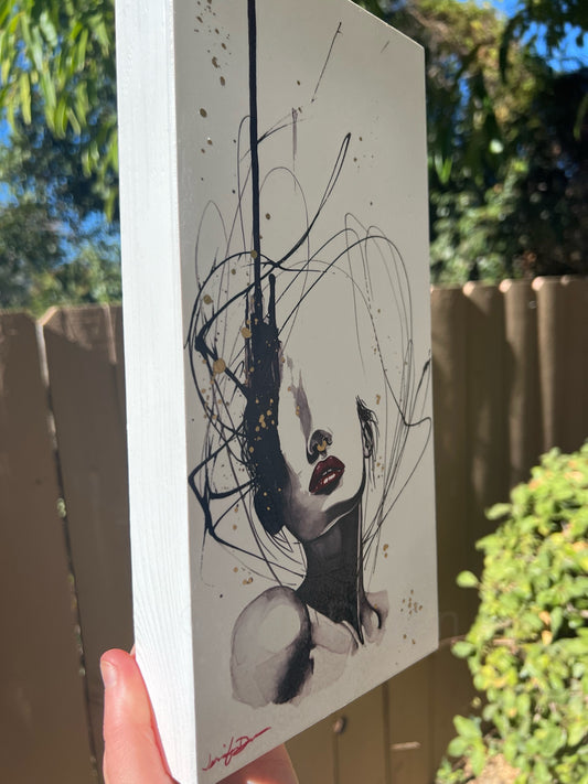 "Invisible" - Artist Proof on Wood