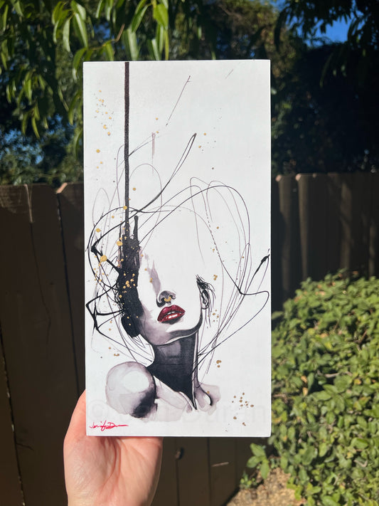 "Invisible" - Artist Proof on Wood