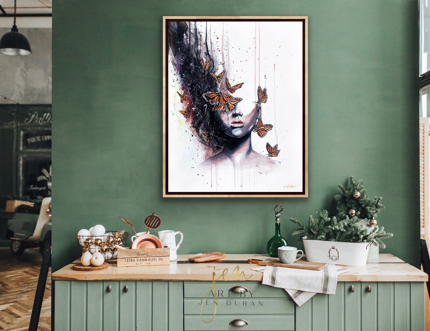 "Lost in my Mind" Giclée Canvas Print