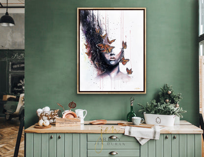 "Lost in my Mind" Giclée Canvas Print