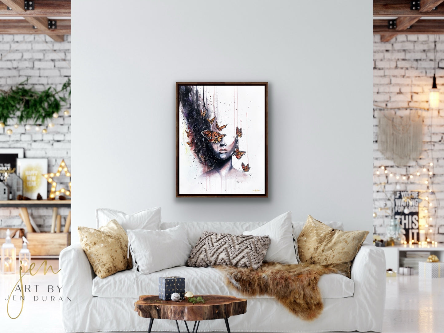 "Lost in my Mind" Giclée Canvas Print