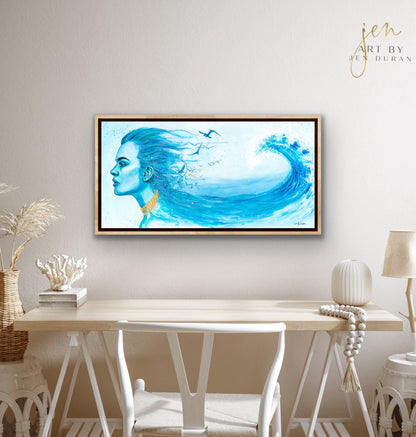 "Mermaid Tears" Giclée Canvas Print
