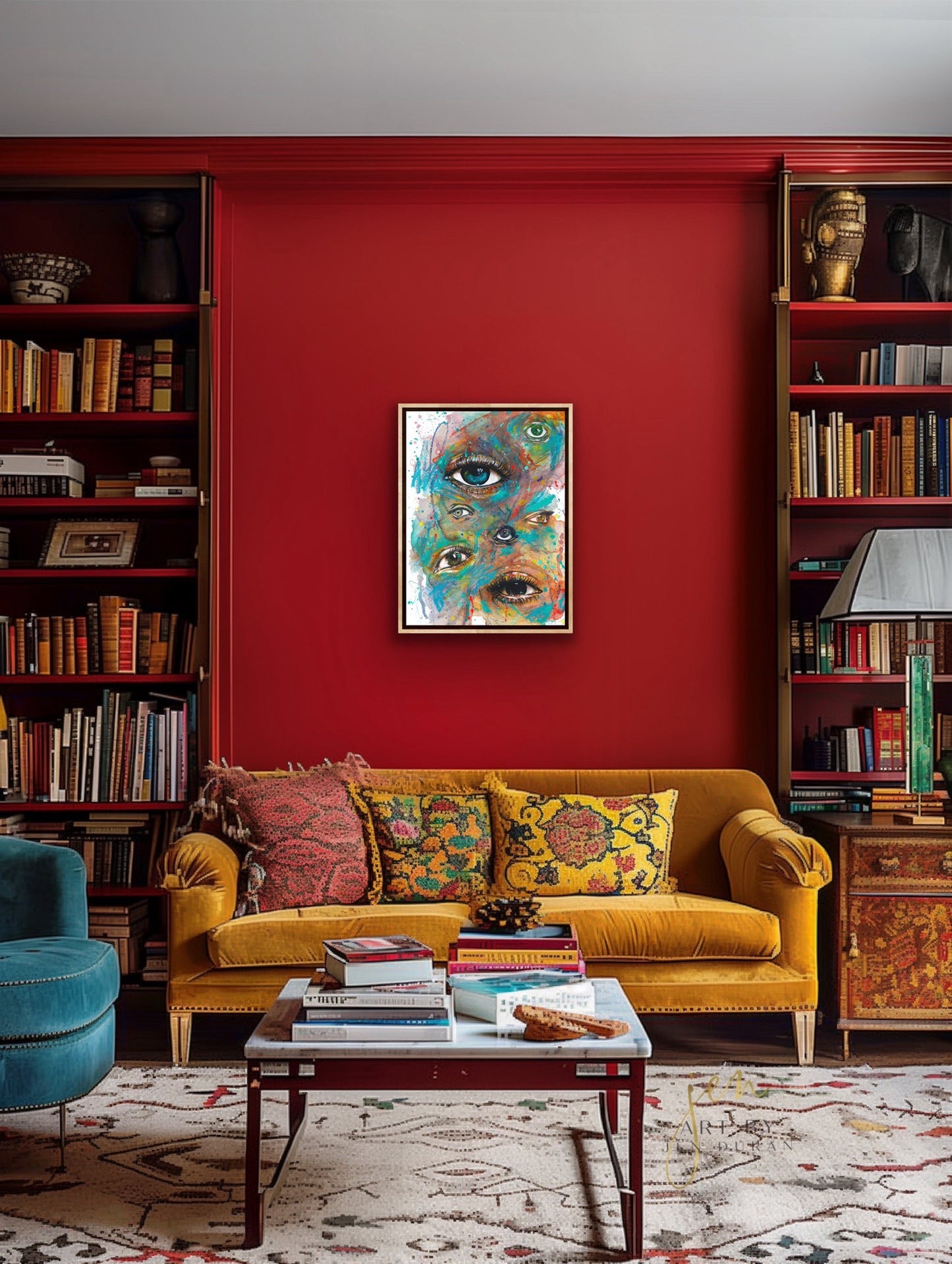 "Mixed Feelings" Giclée Canvas Print