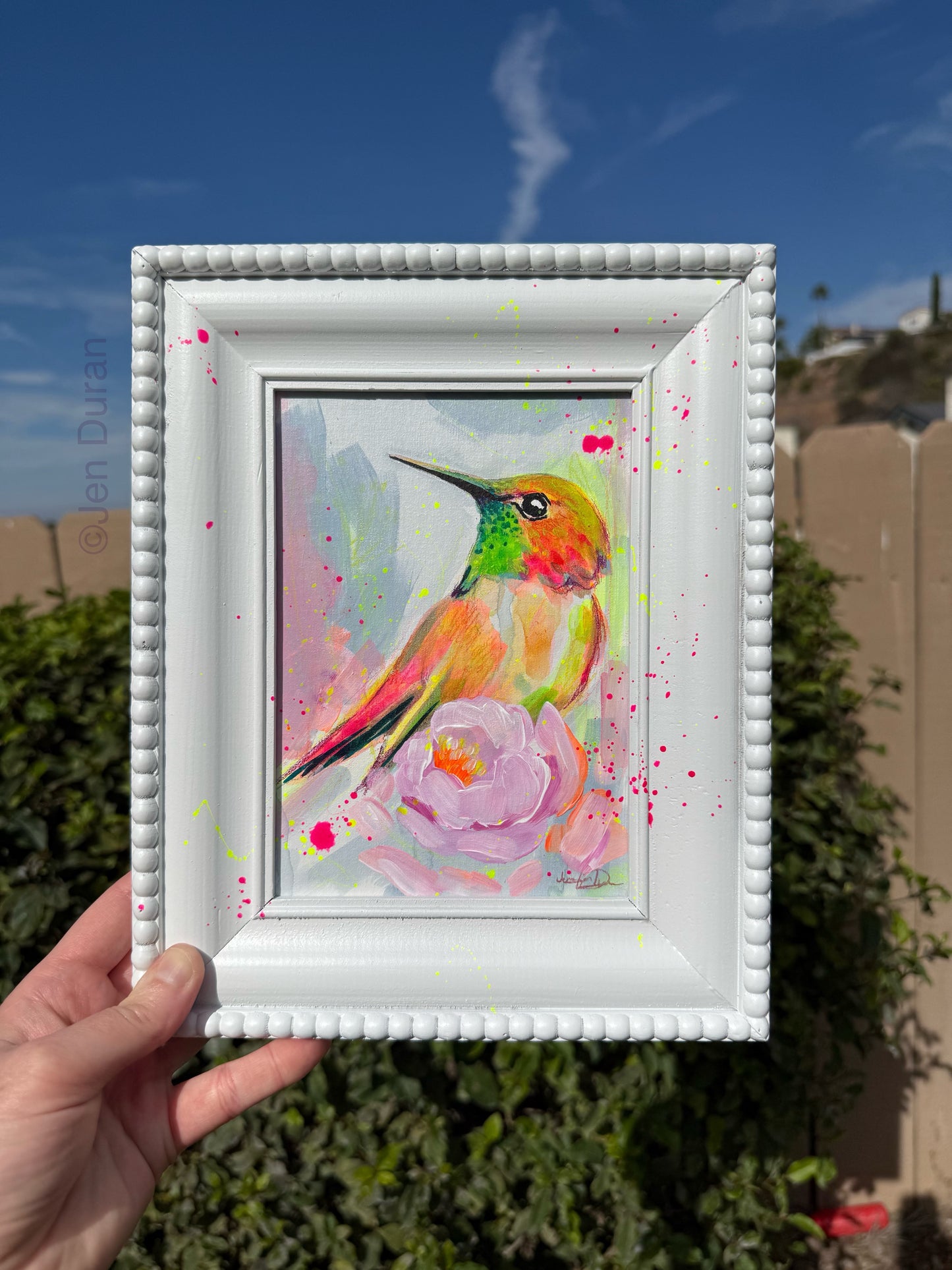 "Neon Nectar" Original Painting