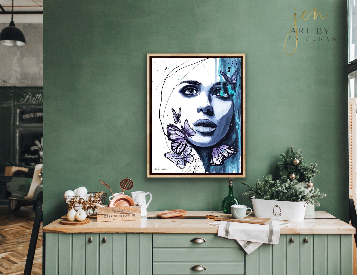 "Nothing Left to Say" Giclée Canvas Print