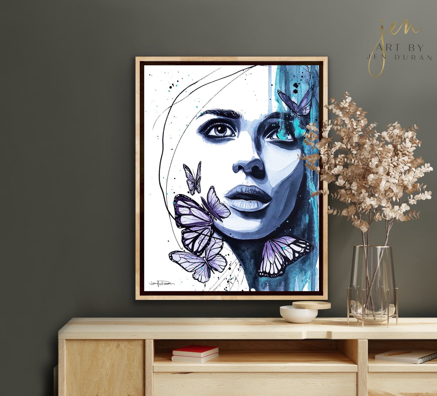 "Nothing Left to Say" Giclée Canvas Print