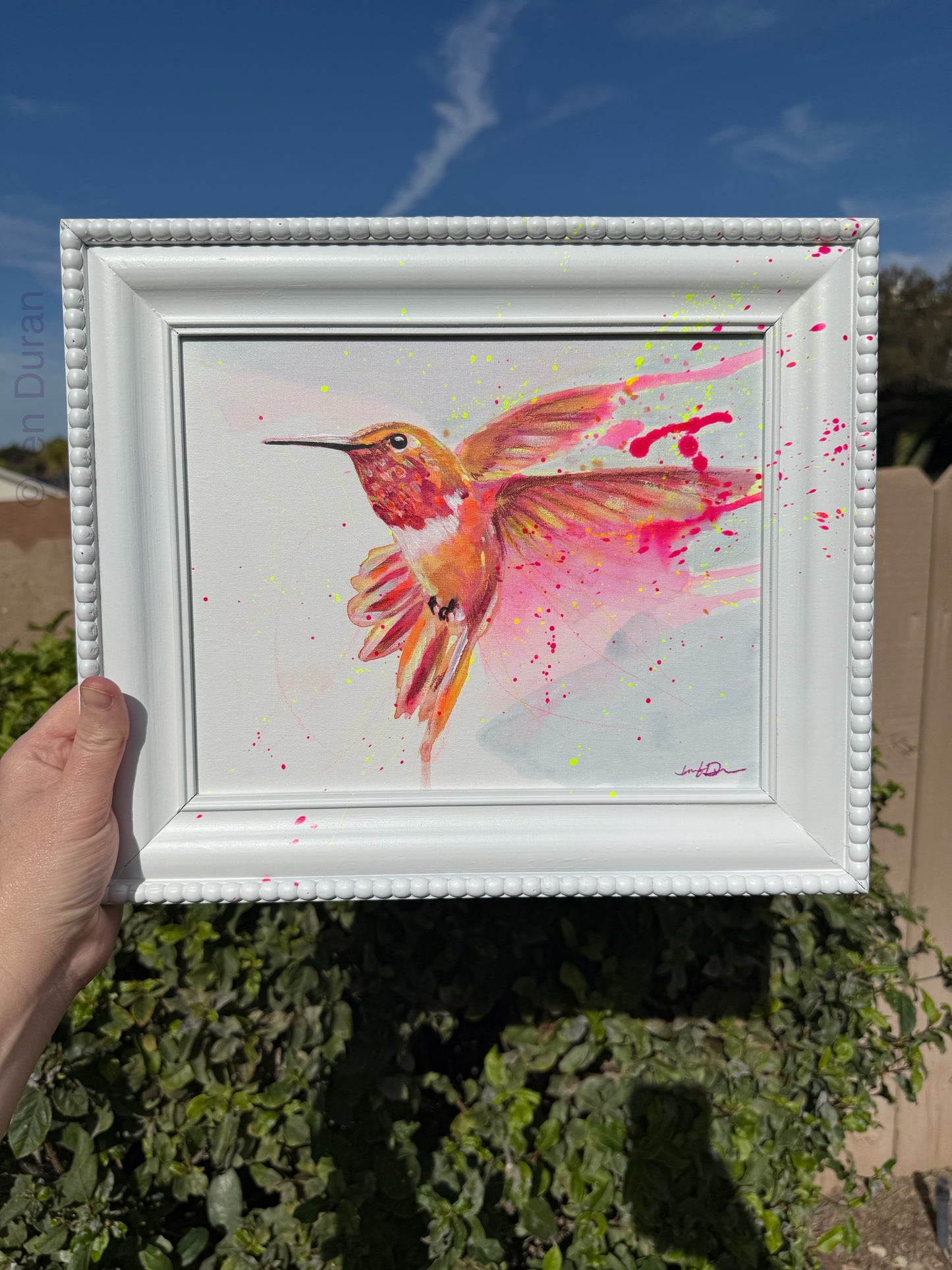 "Radiant Flutter" Original Painting