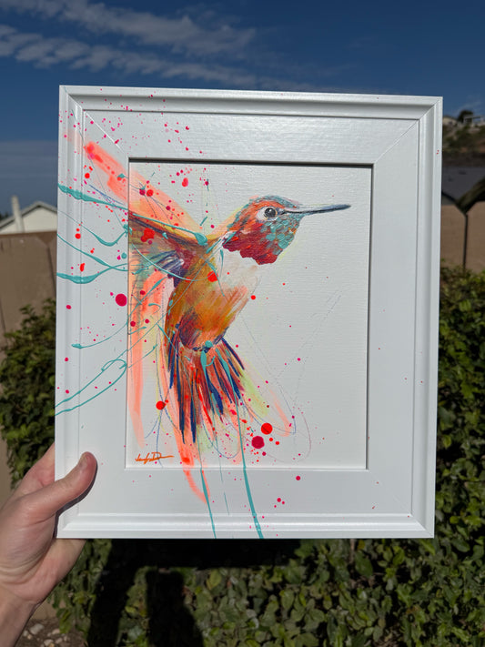 "Rainbow Flight" - Original Painting