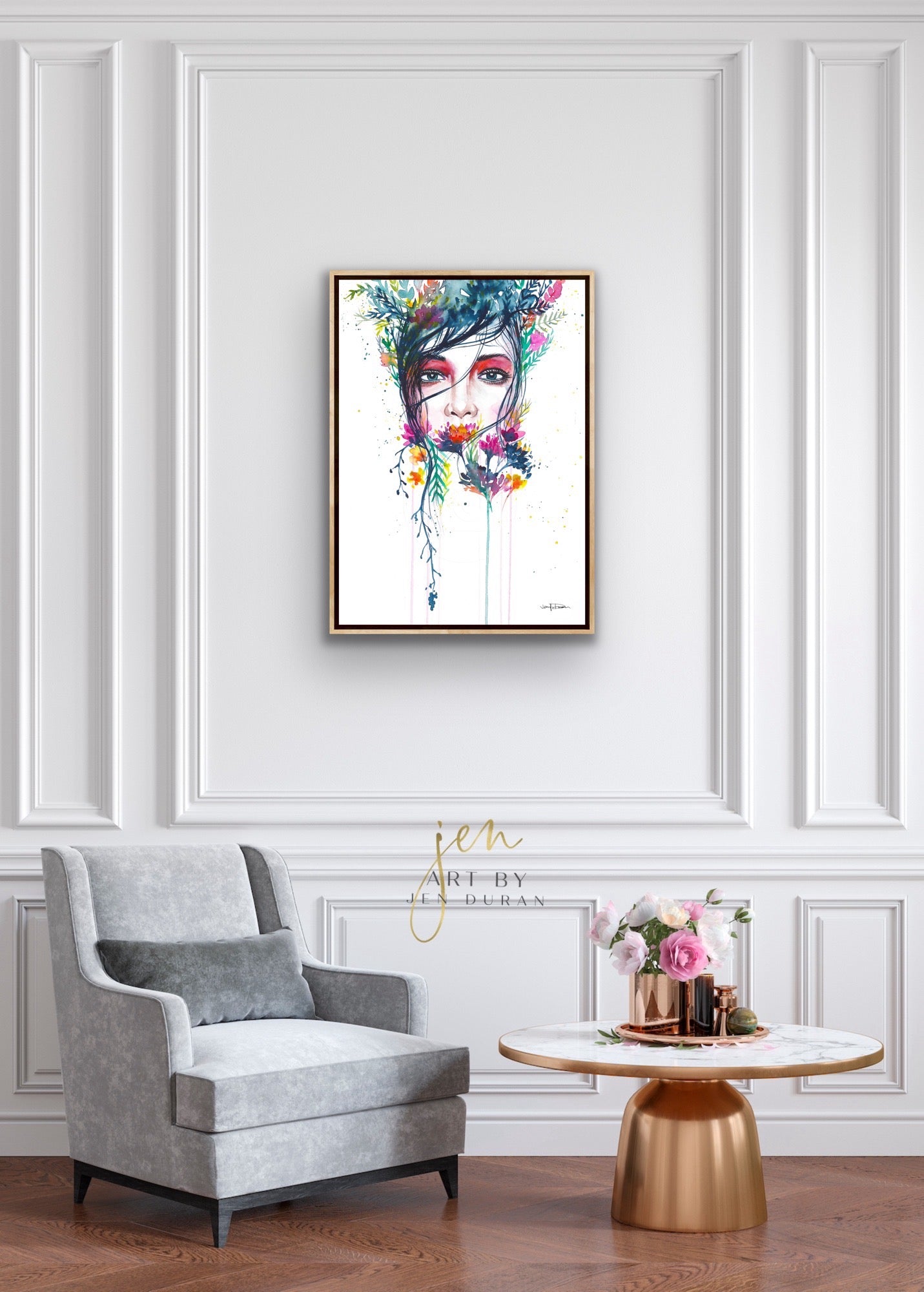 "Secret Garden" Giclée Canvas Print