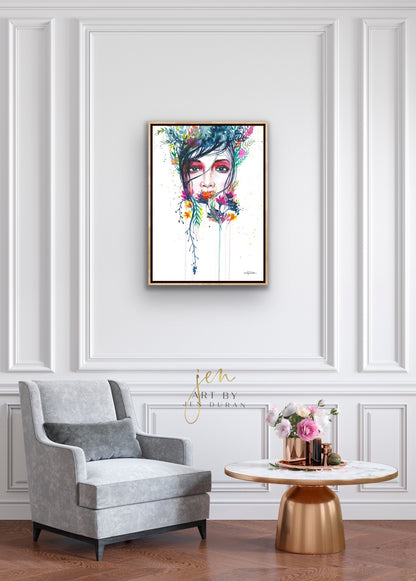 "Secret Garden" Giclée Canvas Print