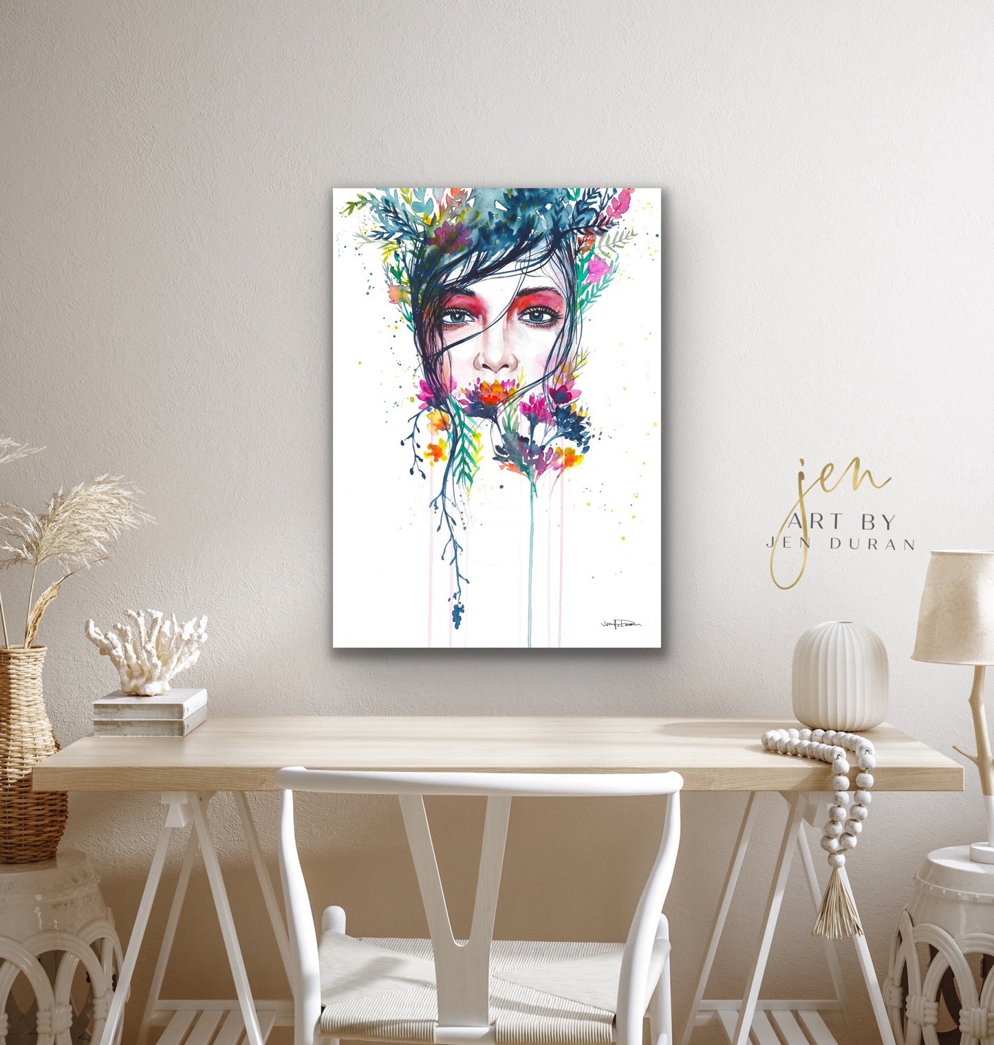 "Secret Garden" Giclée Canvas Print