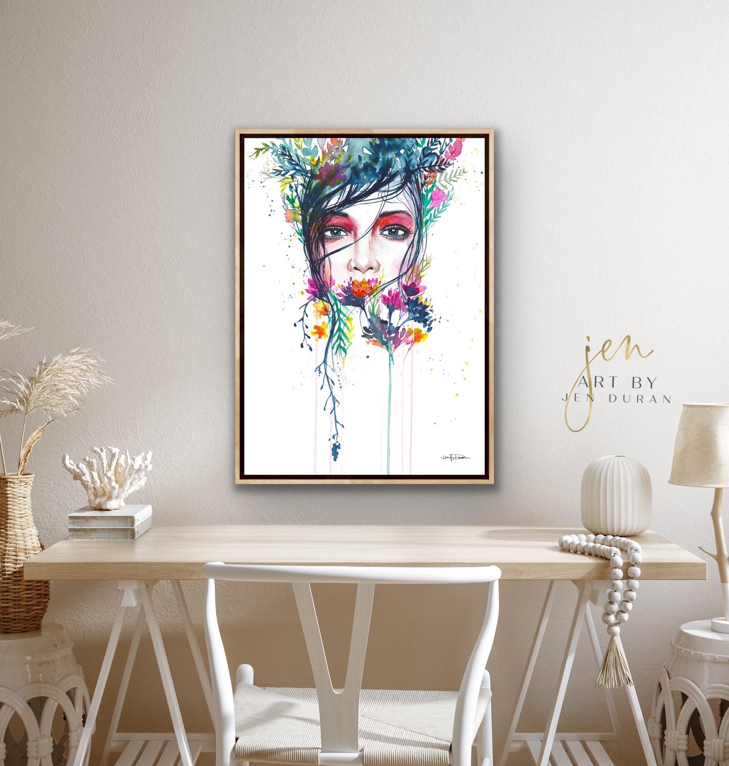 "Secret Garden" Giclée Canvas Print
