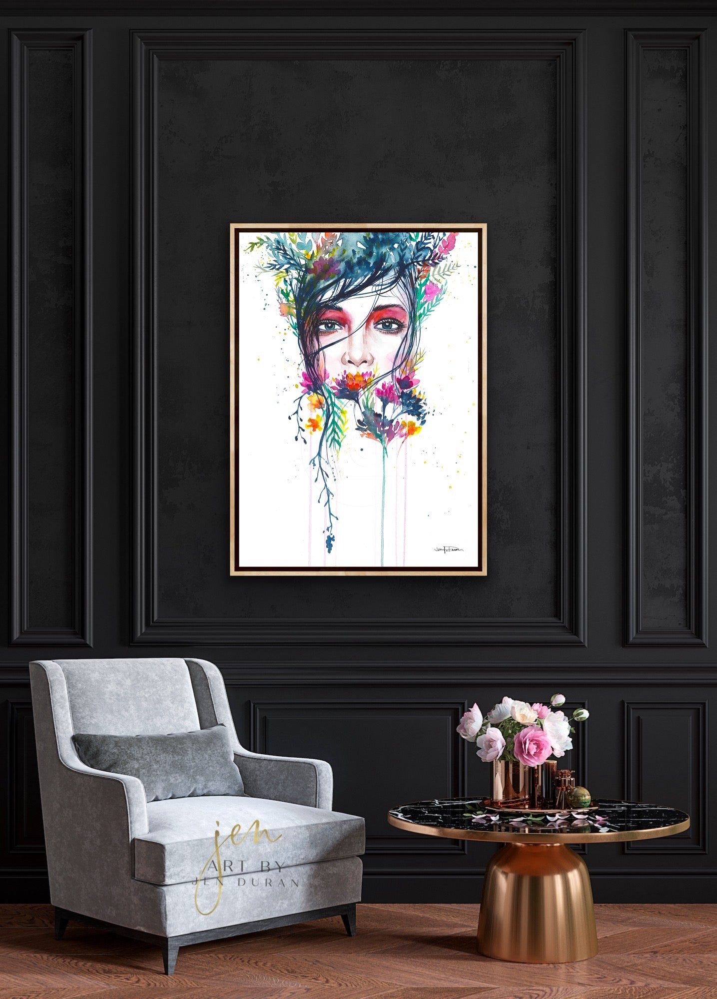 "Secret Garden" Giclée Canvas Print