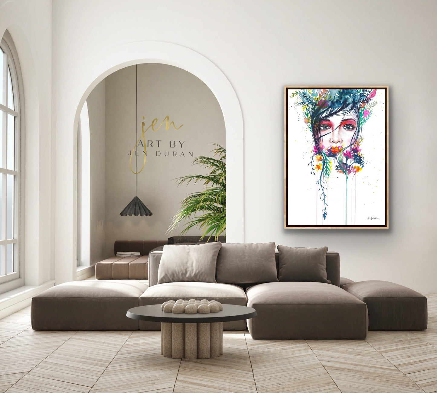 "Secret Garden" Giclée Canvas Print