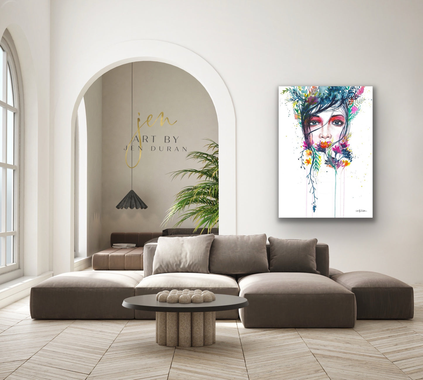 "Secret Garden" Giclée Canvas Print
