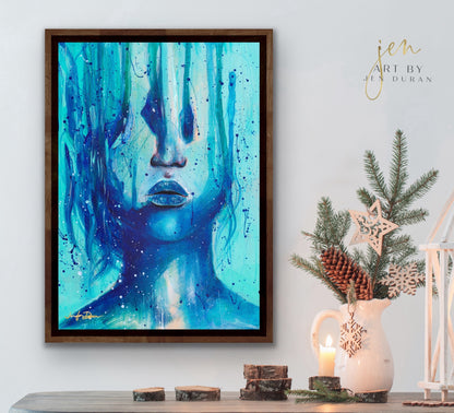 "Starry Night Consumed" Giclée Canvas Print