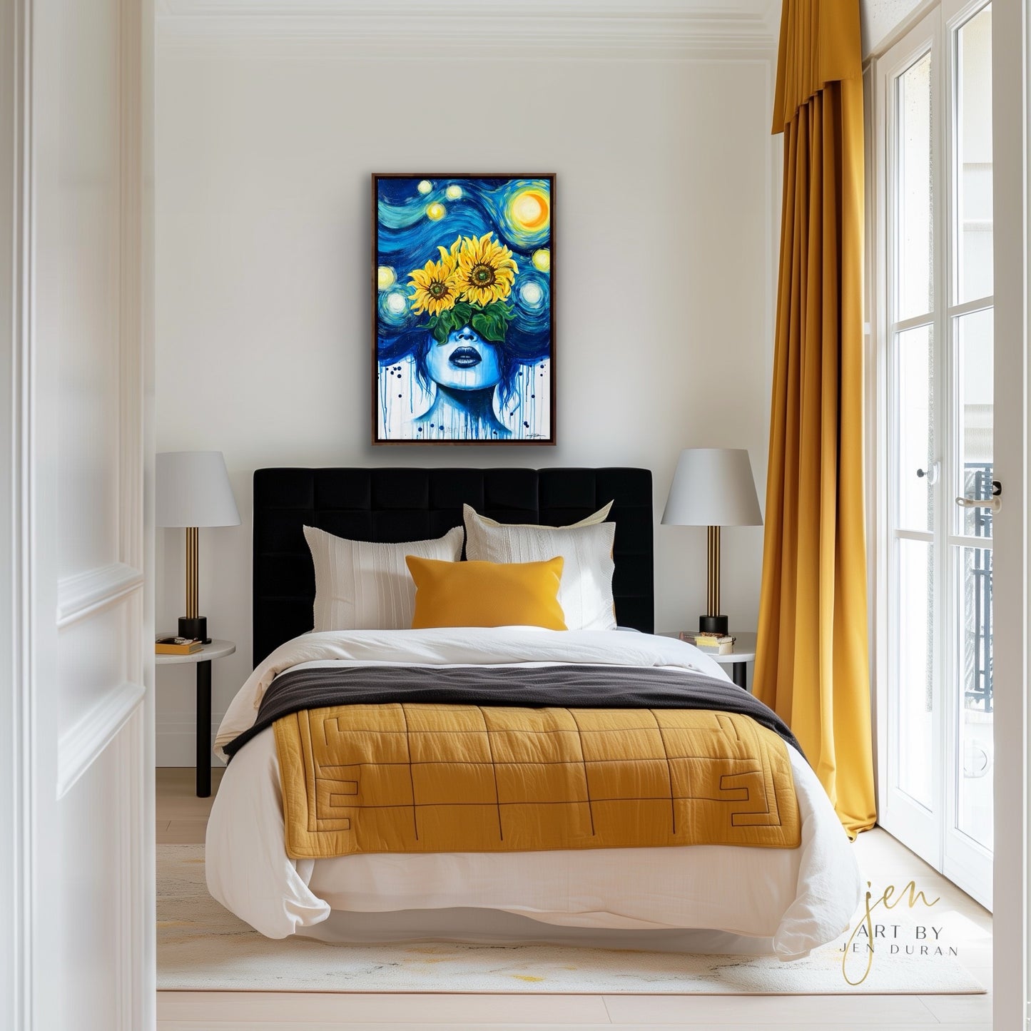"Tribute to Van Gogh" Original Painting