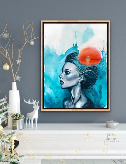 "Supraliminal" Giclée Canvas Print