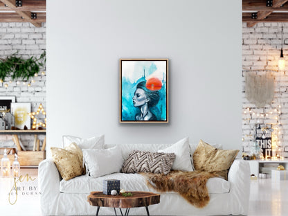 "Supraliminal" Giclée Canvas Print