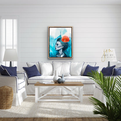 "Supraliminal" Giclée Canvas Print