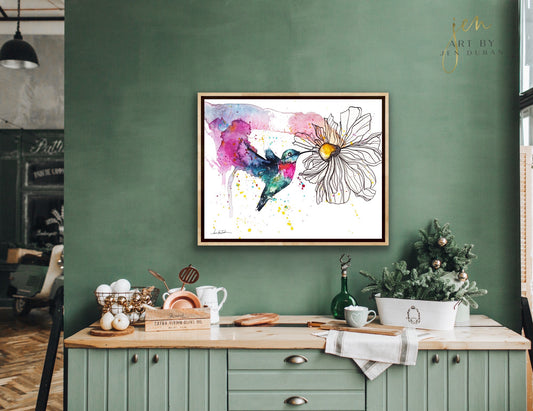 "Sweet Nectar" Giclée Canvas Print