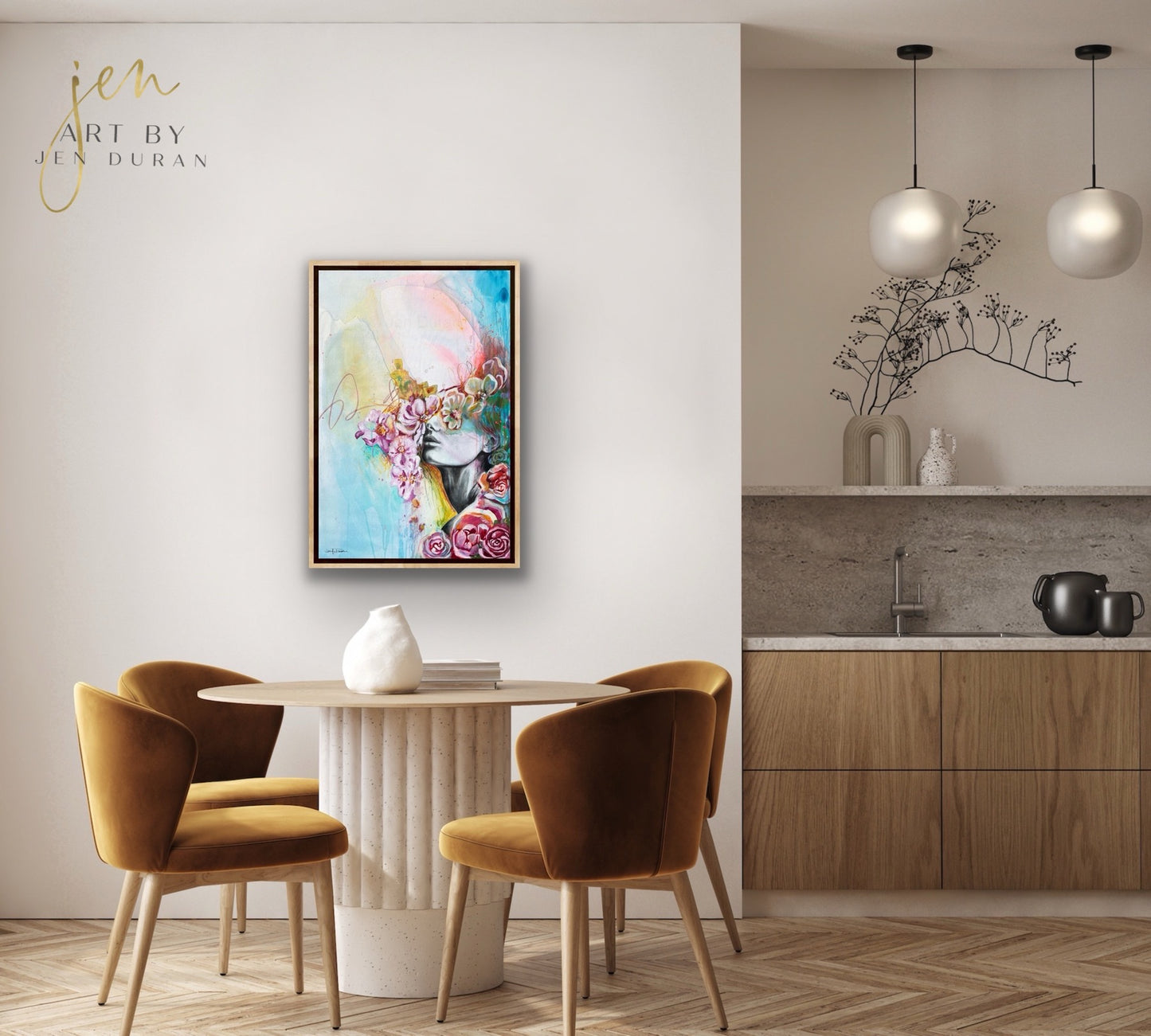 "Thoughts Inside A Dream" Giclée Canvas Print