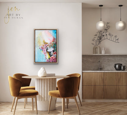 "Thoughts Inside A Dream" Giclée Canvas Print