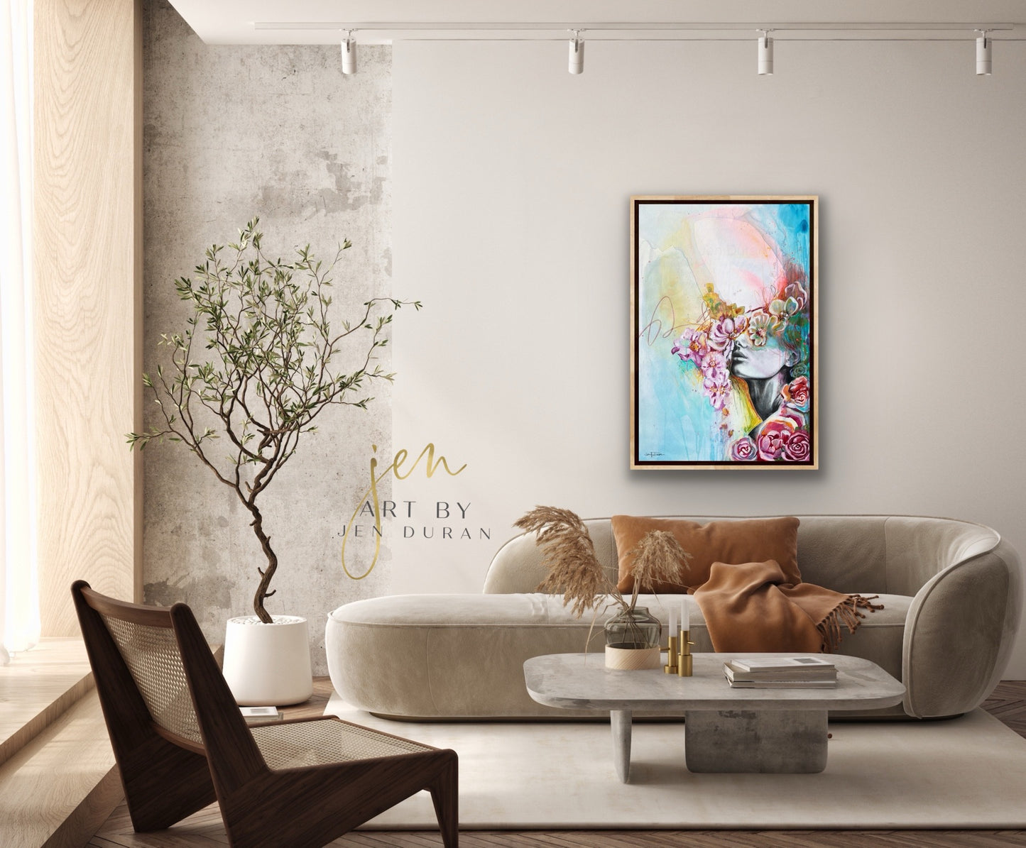 "Thoughts Inside A Dream" Giclée Canvas Print