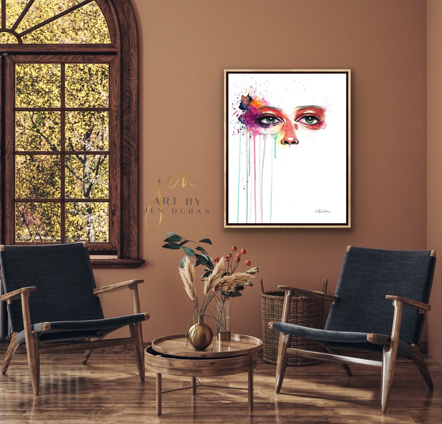 "Taciturn" Giclée Canvas Print