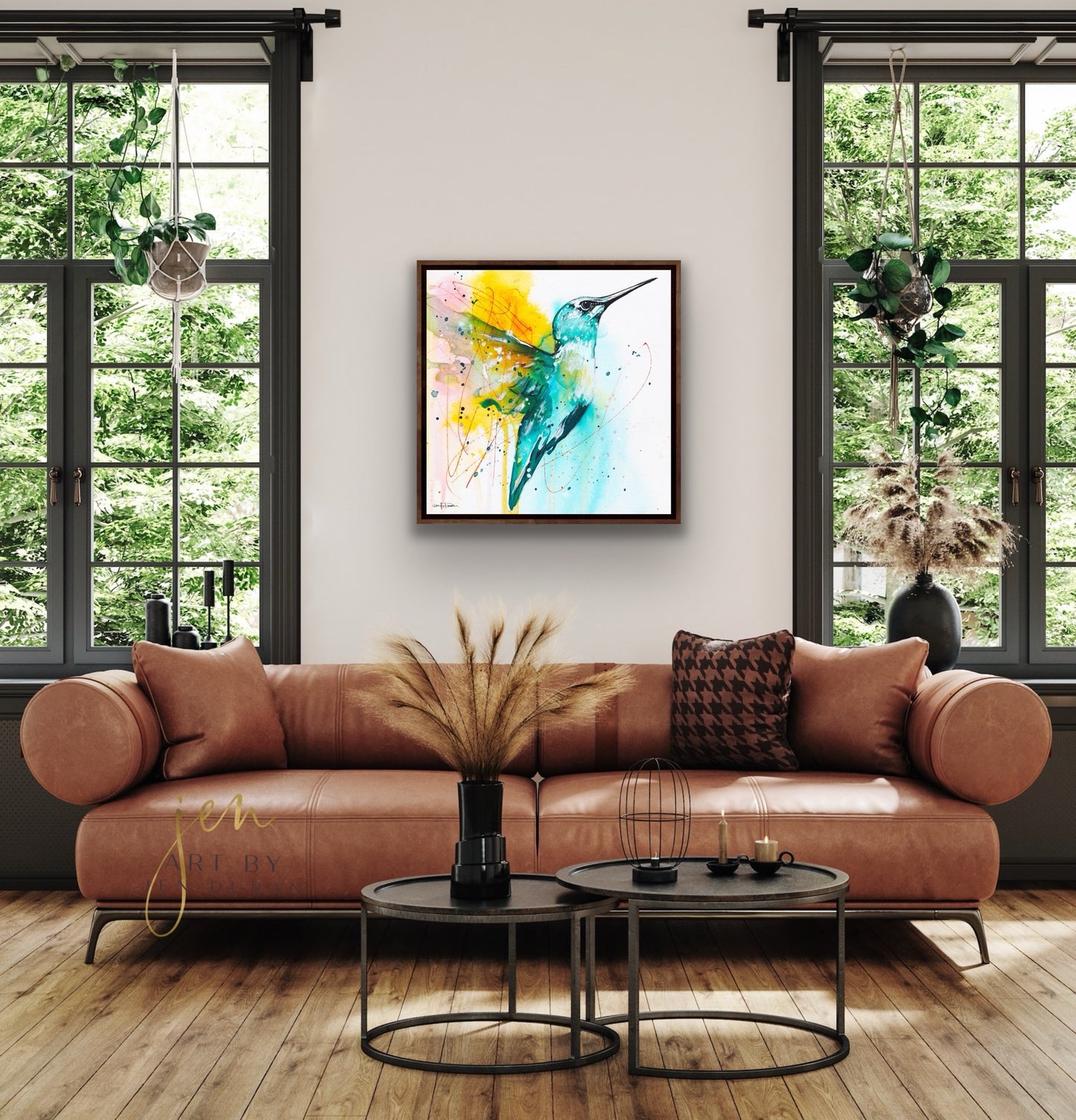 "Take Flight" - Hummingbird - Giclée Canvas Print