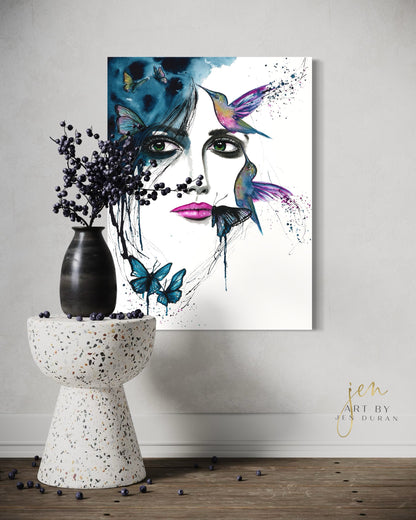 "Tenderness" Giclée Canvas Print