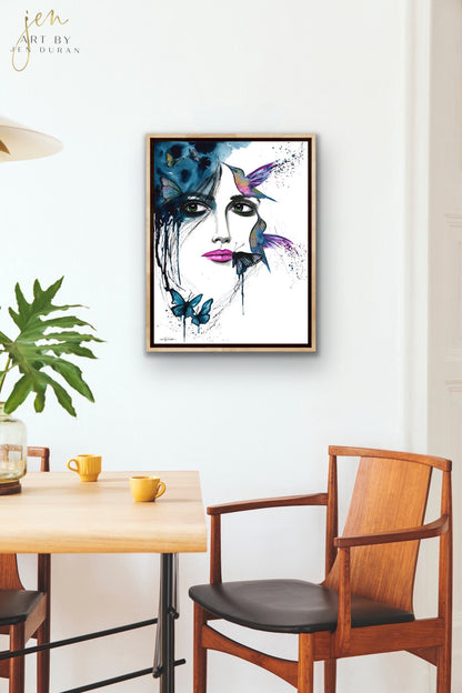 "Tenderness" Giclée Canvas Print