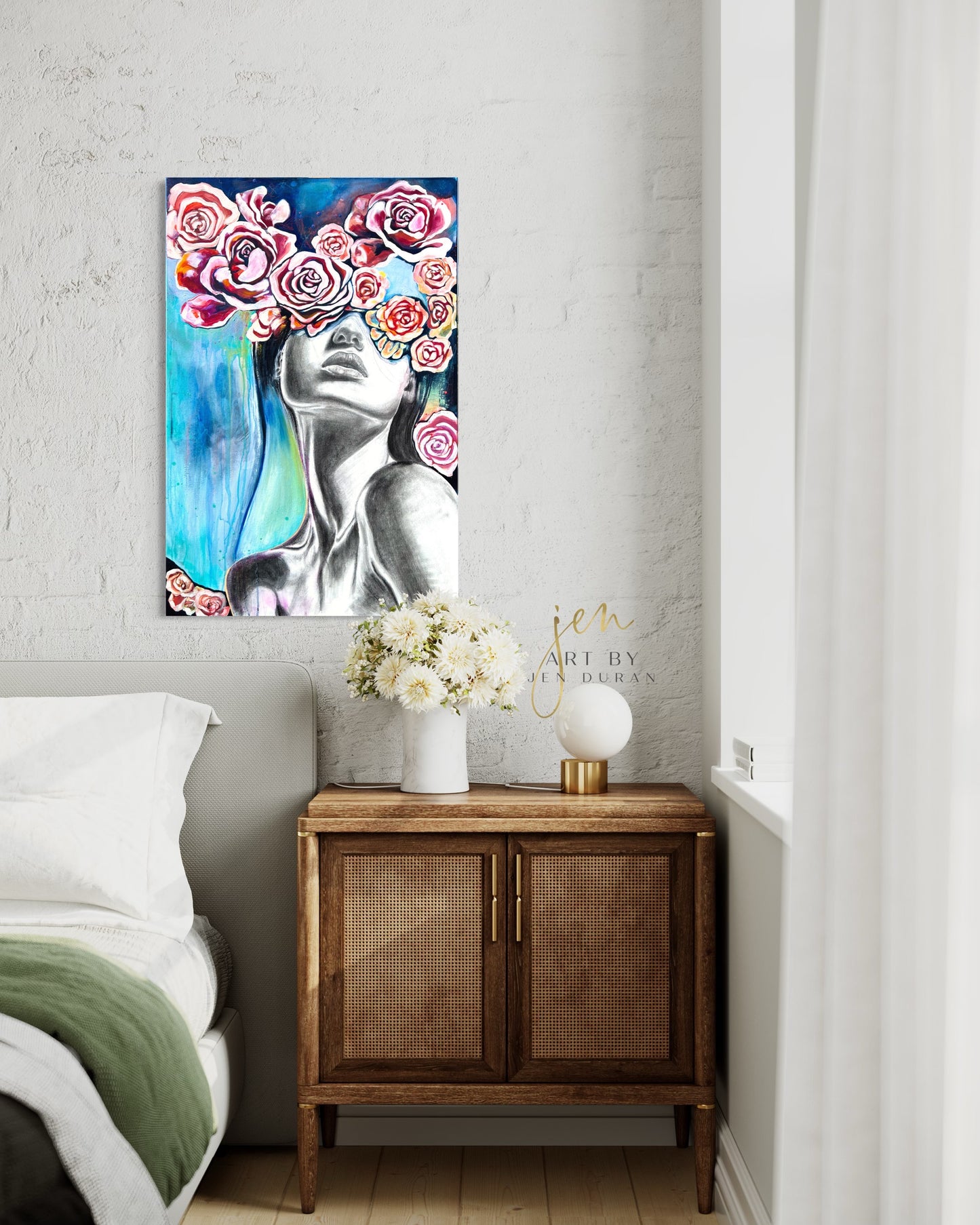 "THE BEAUTY OF CHAOS" Original Painting | Canvas Wall Art | Home Decor