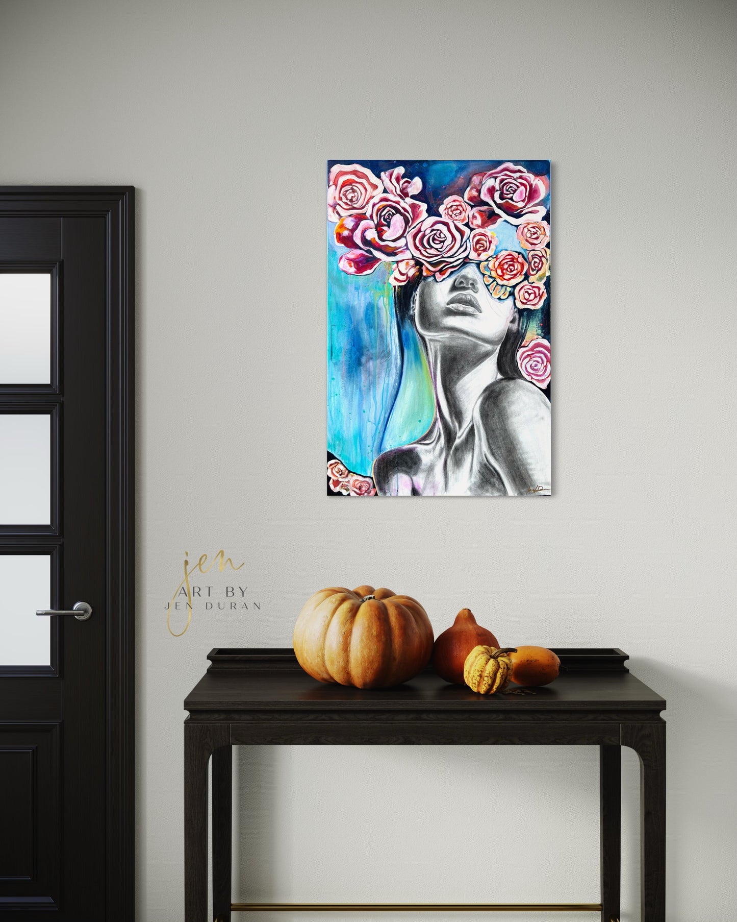 "THE BEAUTY OF CHAOS" Original Painting | Canvas Wall Art | Home Decor