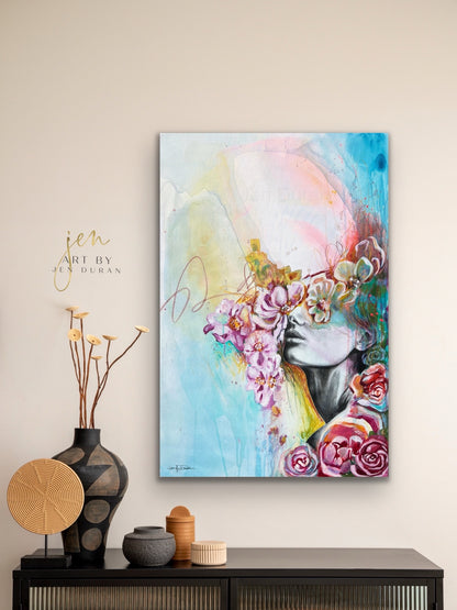 "Thoughts Inside A Dream" Giclée Canvas Print
