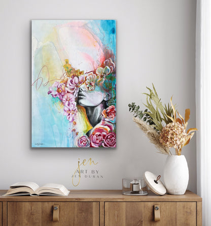 "Thoughts Inside A Dream" Giclée Canvas Print