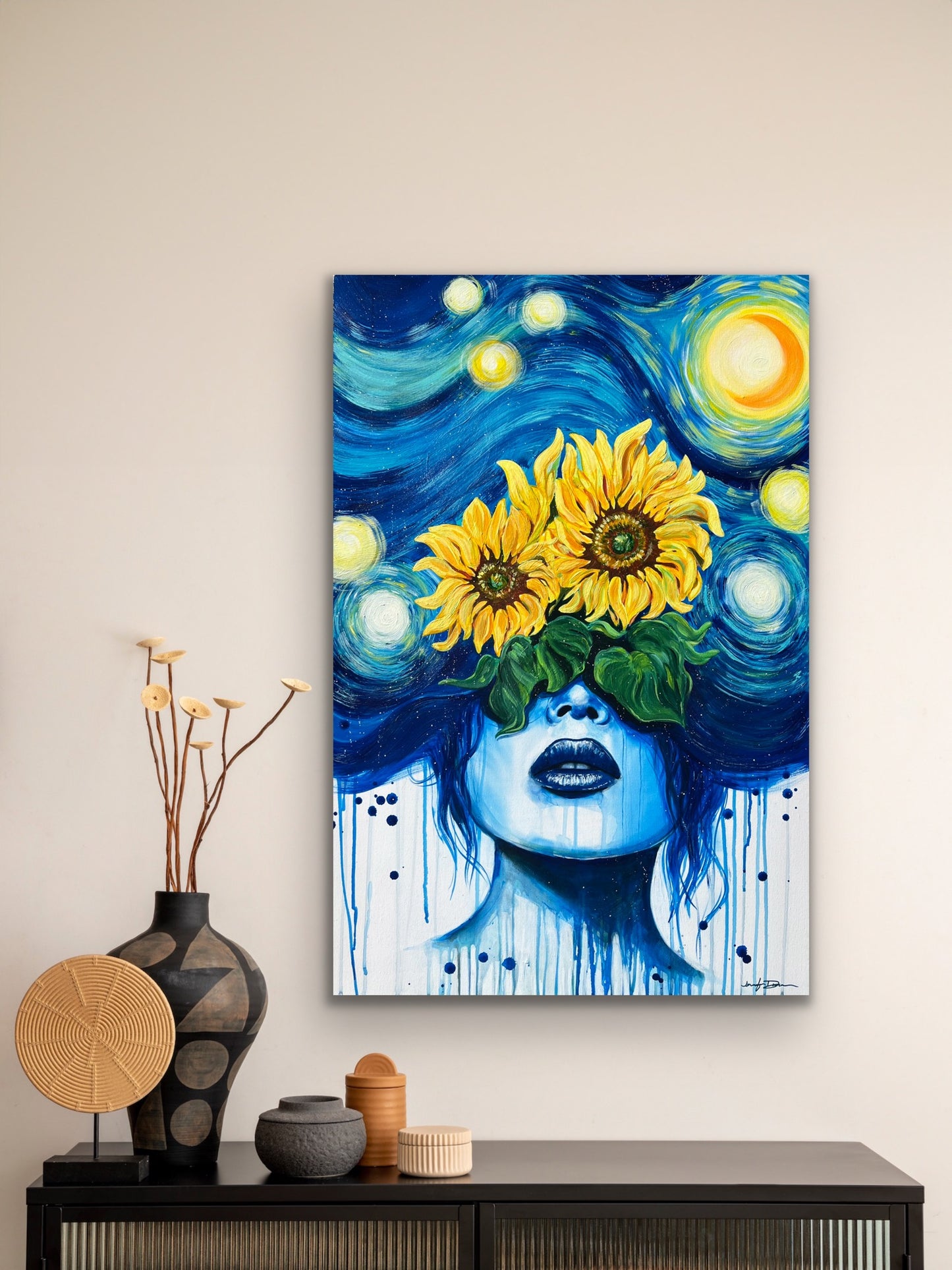 "Tribute to Van Gogh" Original Painting