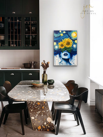 "Tribute to Van Gogh" Original Painting